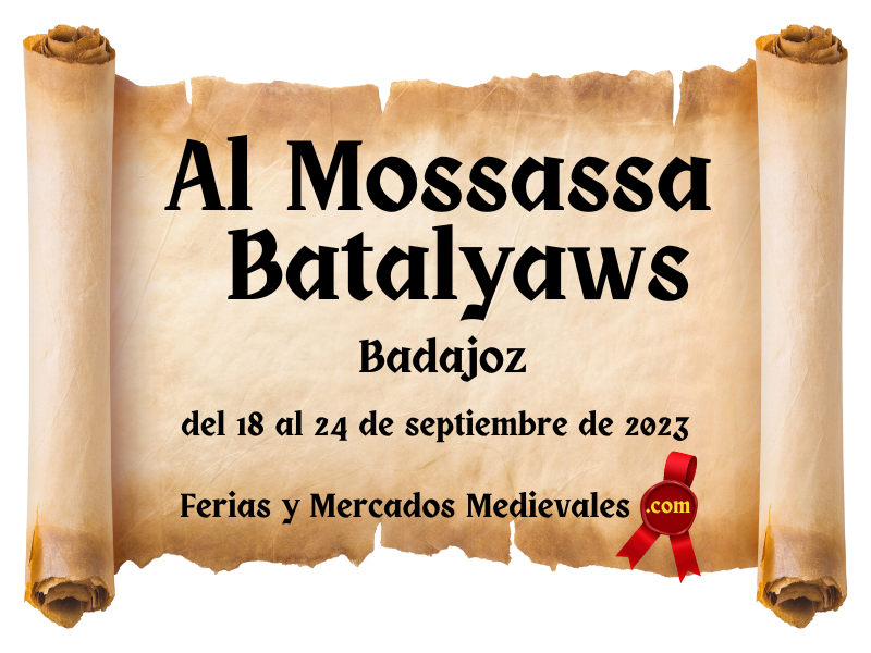 Al Mossassa Batalyaws (Badajoz) 2023