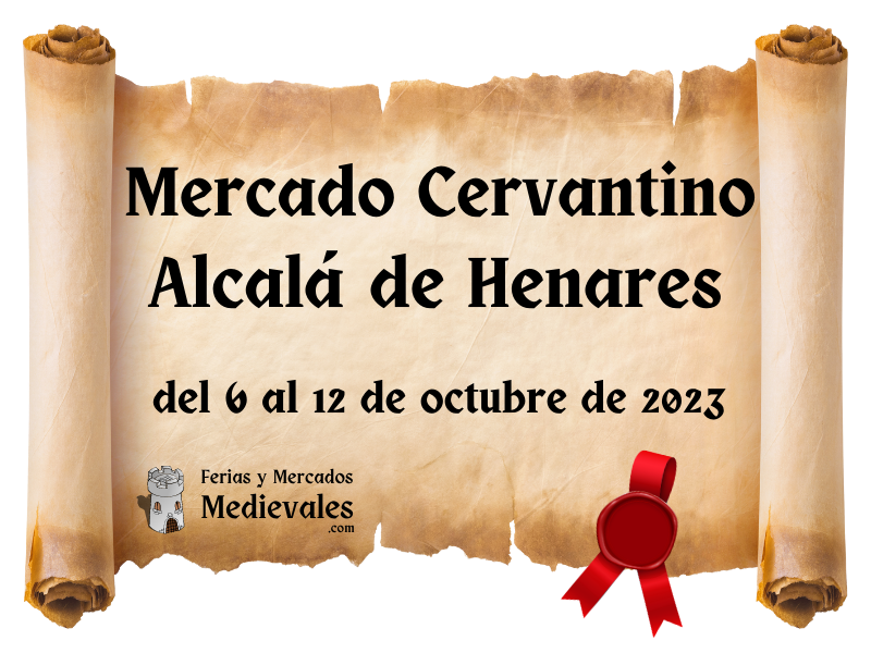 Mercado Cervantino de Alcalá de Henares 2023