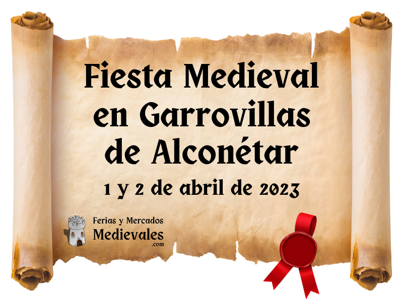 Fiesta Medieval en Garrovillas de Alconétar 2023