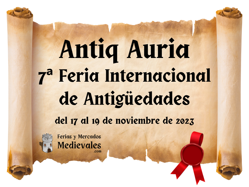 Antiq Auria 7ª Feria Internacional de Antigüedades 2023