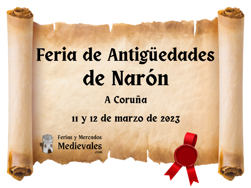 I Feria de Antigüedades de Narón (A Coruña) 2023