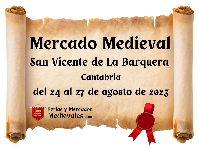 Mercado Medieval de San Vicente de La Barquera (Cantabria) 2023