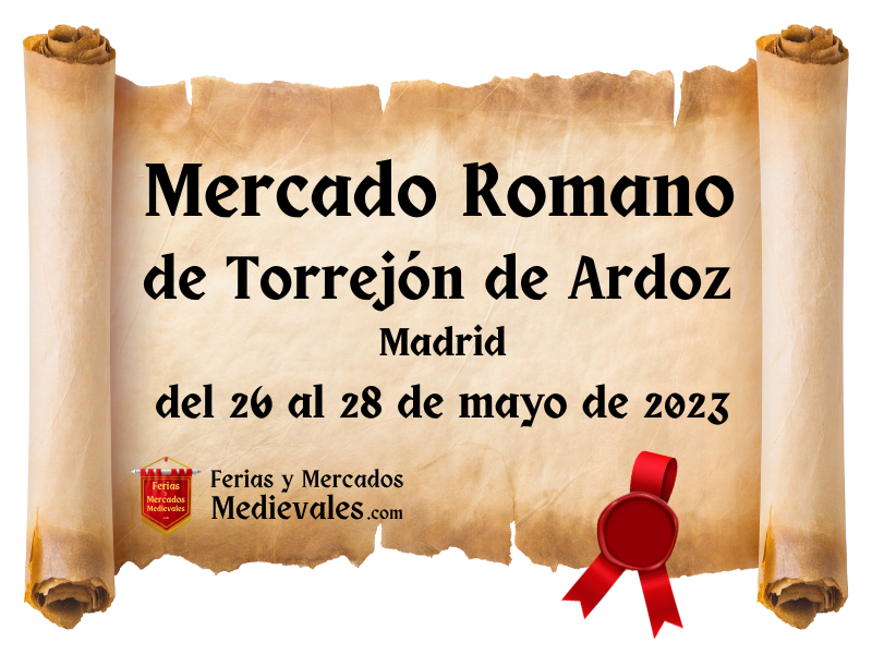Mercado Romano de Torrejón de Ardoz (Madrid) 2023