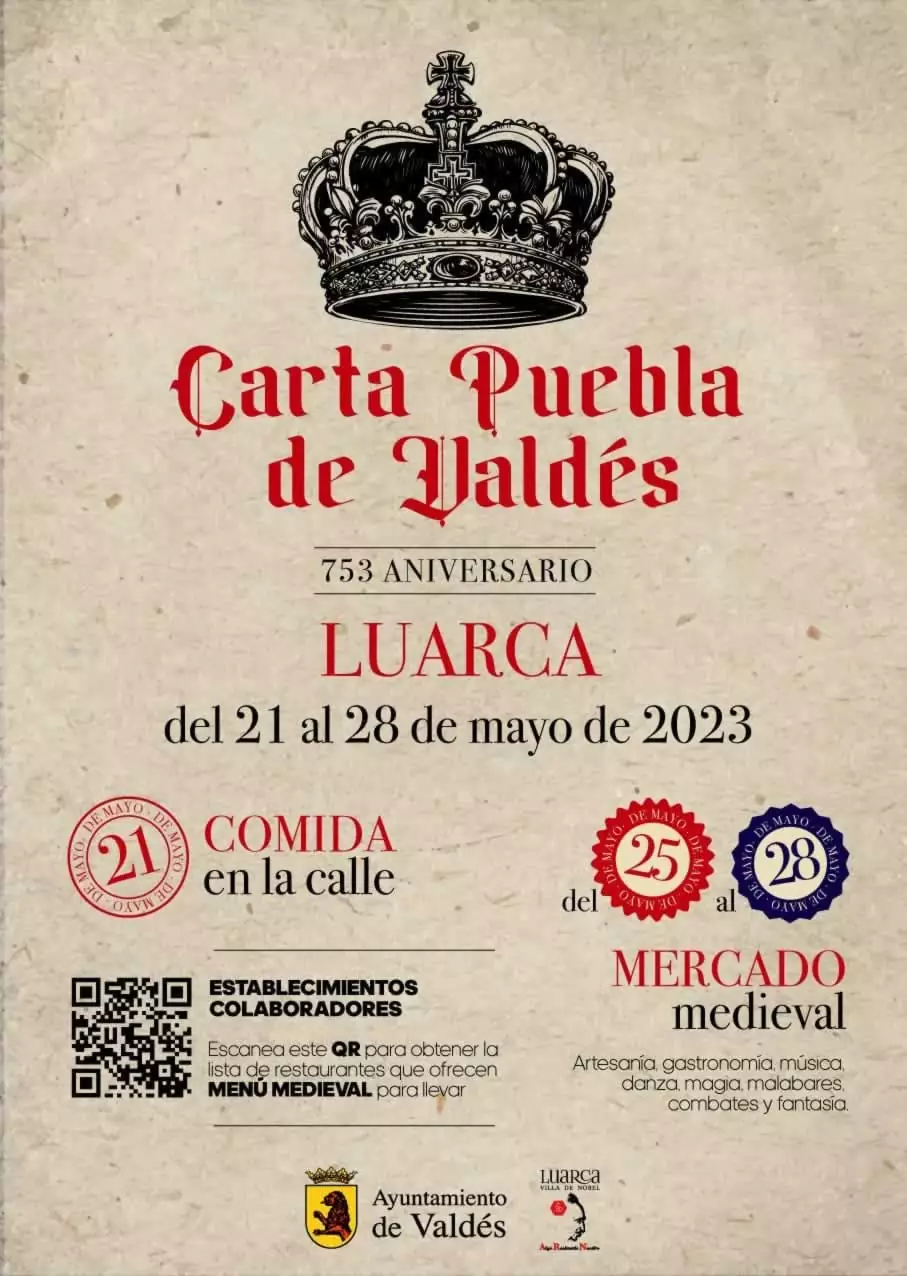 Mercado Medieval de Luarca (Asturias) 2023