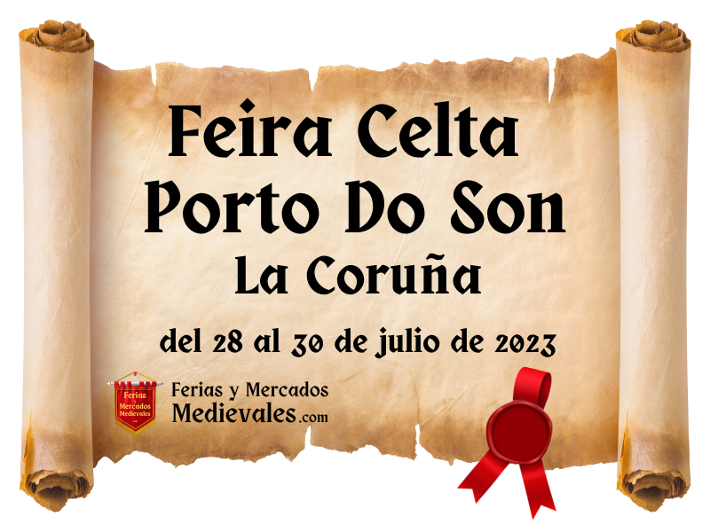 Feira Celta en Porto Do Son (La Coruña) 2023