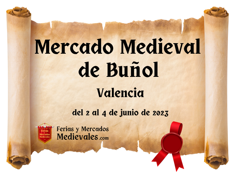 Mercado Medieval de Buñol (Valencia) 2023