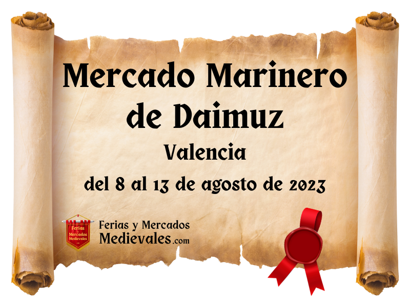 Mercado Marinero de Daimuz (Valencia) 2023