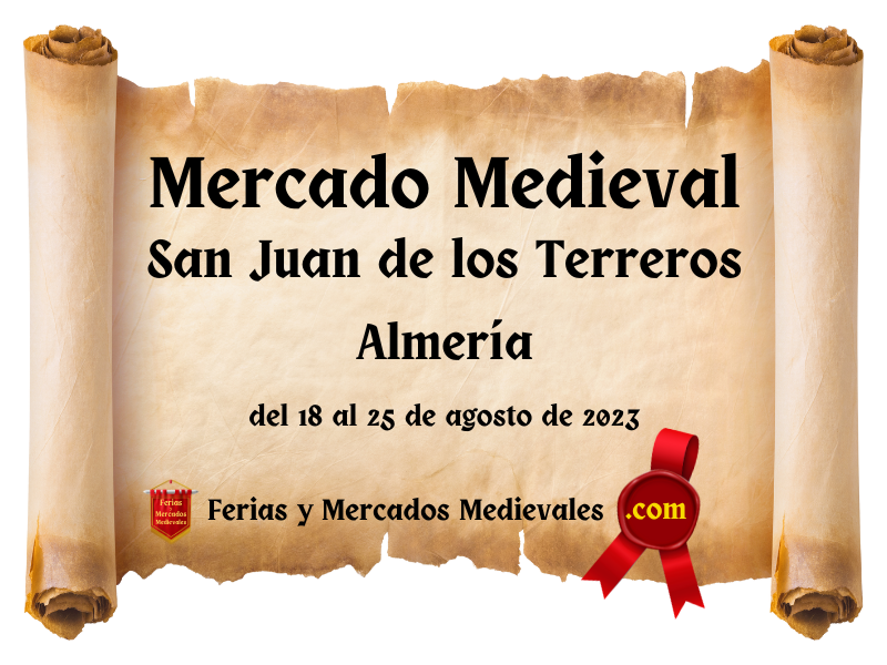 Mercado Medieval de San Juan de los Terreros (Almería) 2023