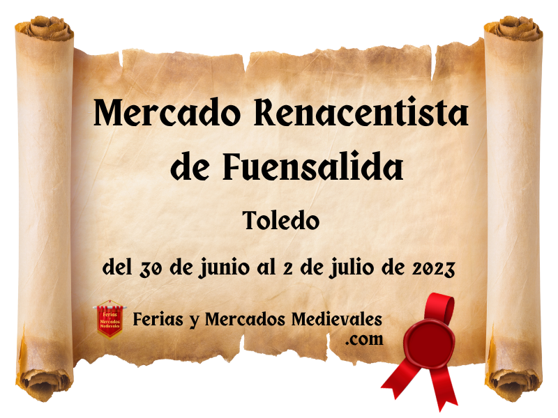 Mercado Renacentista de Fuensalida (Toledo) 2023