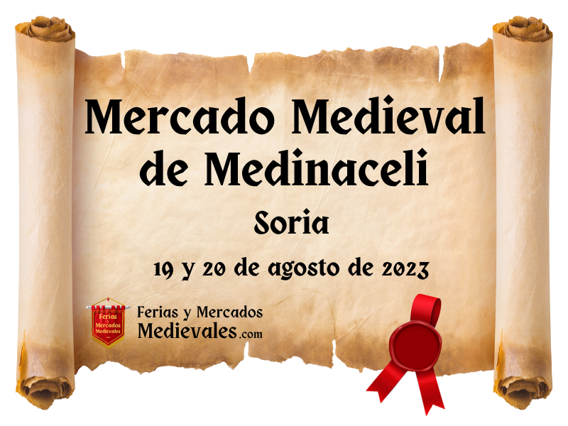 XV Mercado Medieval de Medinaceli (Soria) 2023