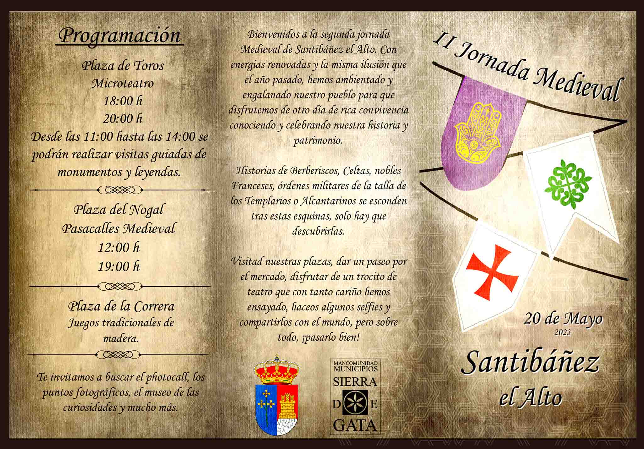 II Jornada Medieval de Santibáñez el Alto (Cáceres) 2023