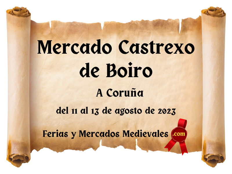 Mercado Castrexo de Boiro (A Coruña) 2023