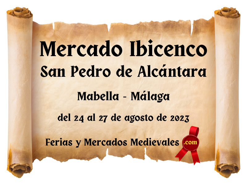 Mercado Ibicenco de San Pedro de Alcántara (Málaga) 2023