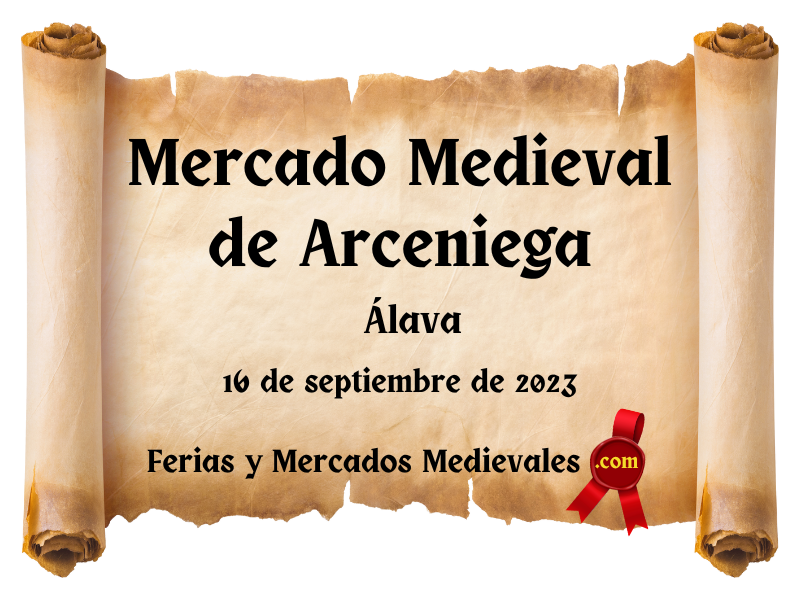 Mercado Medieval de Arceniega (Álava) 2023