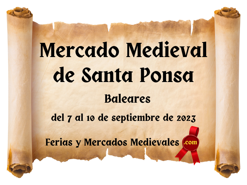 Mercado Medieval de Santa Ponsa (Baleares) 2023
