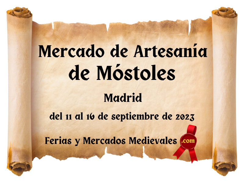 Mercado de Artesanía de Móstoles (Madrid)