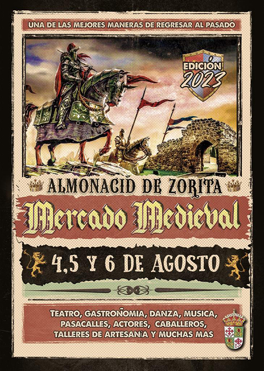 Mercado Medieval de Almonacid de Zorita (Guadalajara) 2023