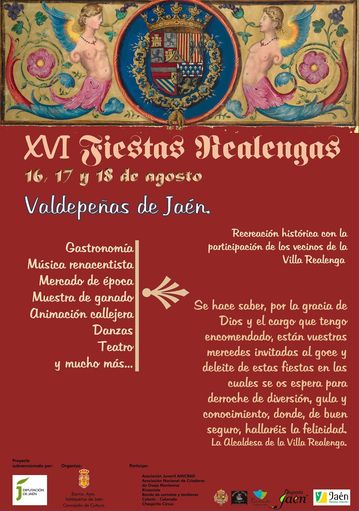 Fiestas Realengas de Valdepeñas de Jaén (Jaén) 2023