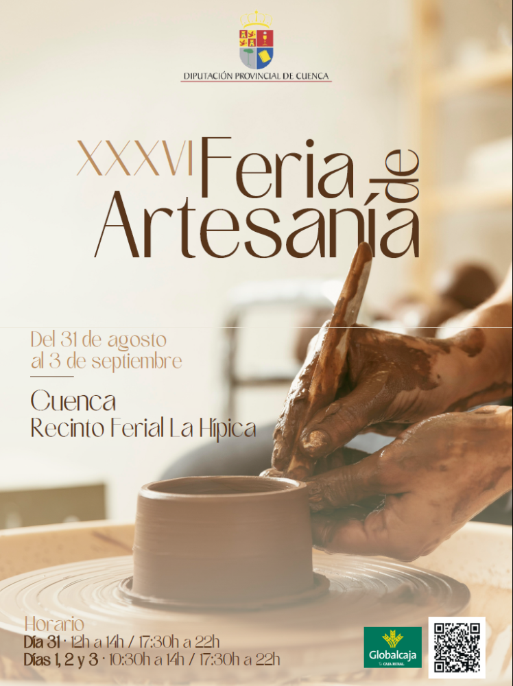 Cartel de la XXXVI Feria de Artesanía de Cuenca 2023