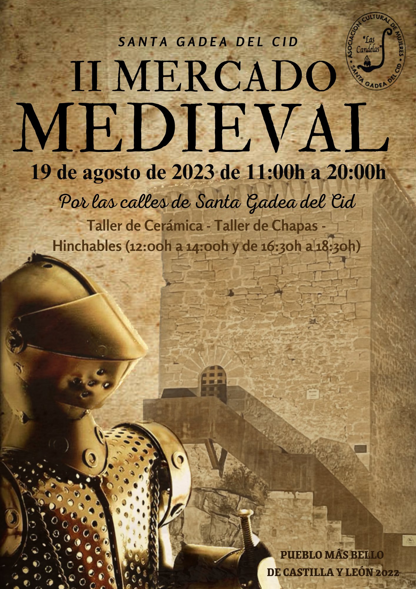 Mercado Medieval de Santa Gadea del Cid (Burgos) 2023