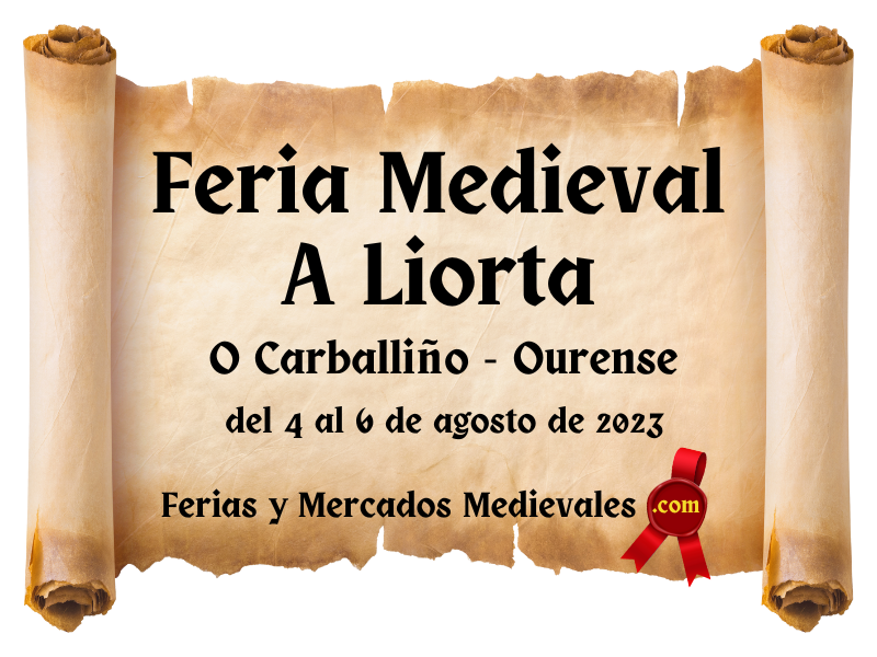 Feria Medieval A Liorta en O Carballiño (Ourense) 2023