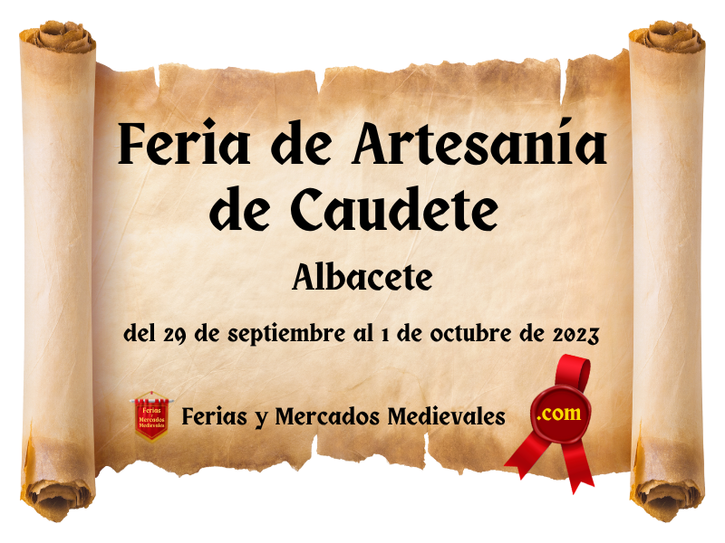 Feria de Artesanía de Caudete (Albacete) 2023