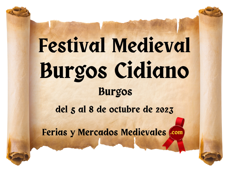 Festival Medieval "Burgos Cidiano" 2023