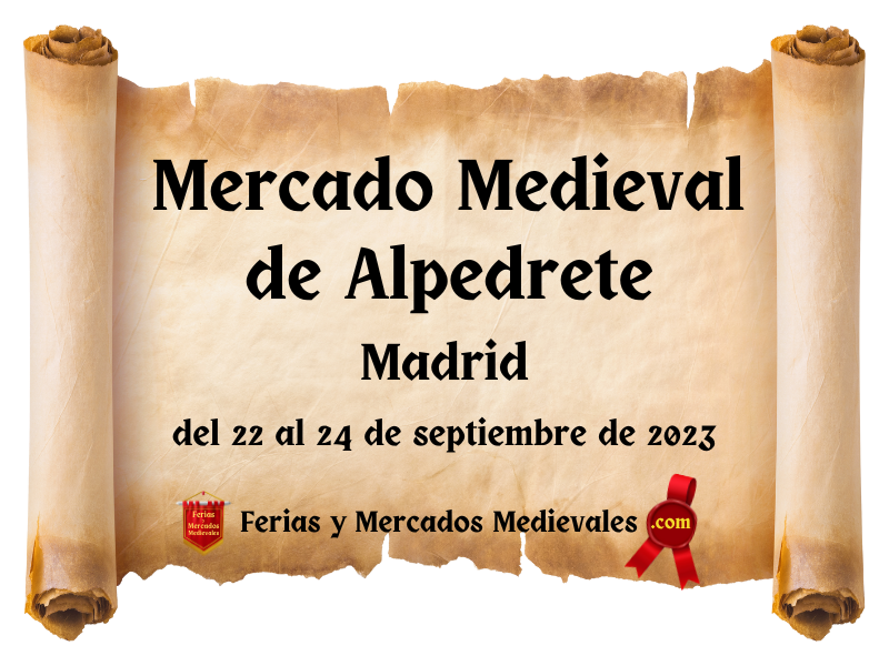 Mercado Medieval de Alpedrete (Madrid) 2023