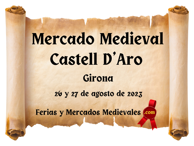 Mercado Medieval de Castell D'Aro (Girona) 2023