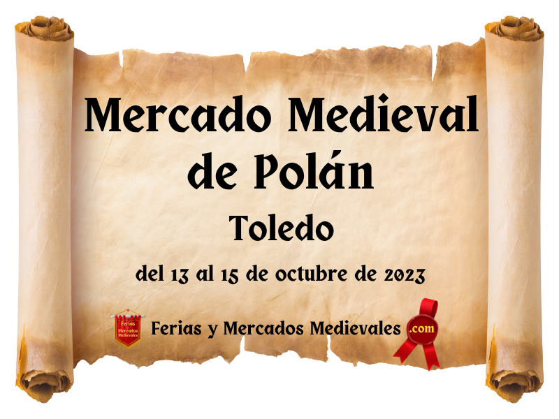 Mercado Medieval de Polán (Toledo) 2023