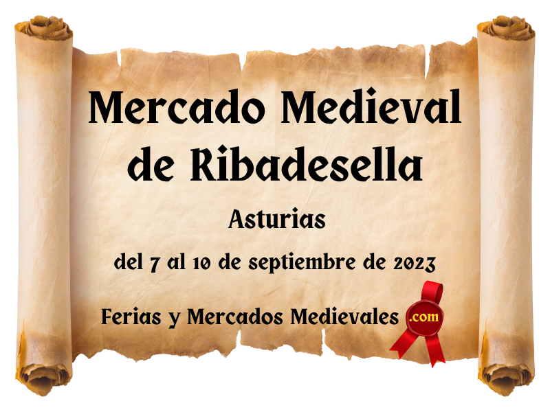 Mercado Medieval de Ribadesella (Asturias) 2023