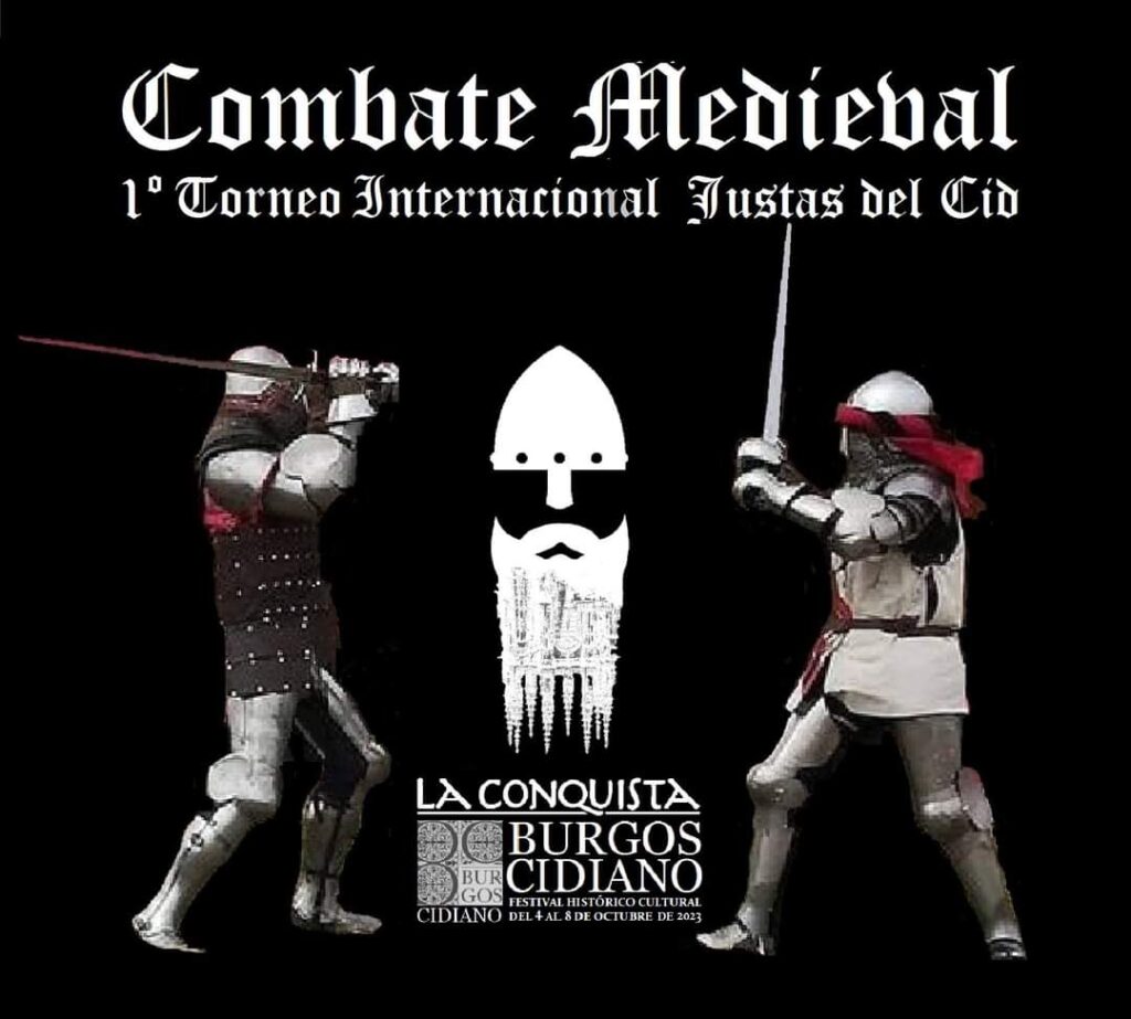 Cartel del Torneo Internacional de Justas el Cid - Combate Medieval