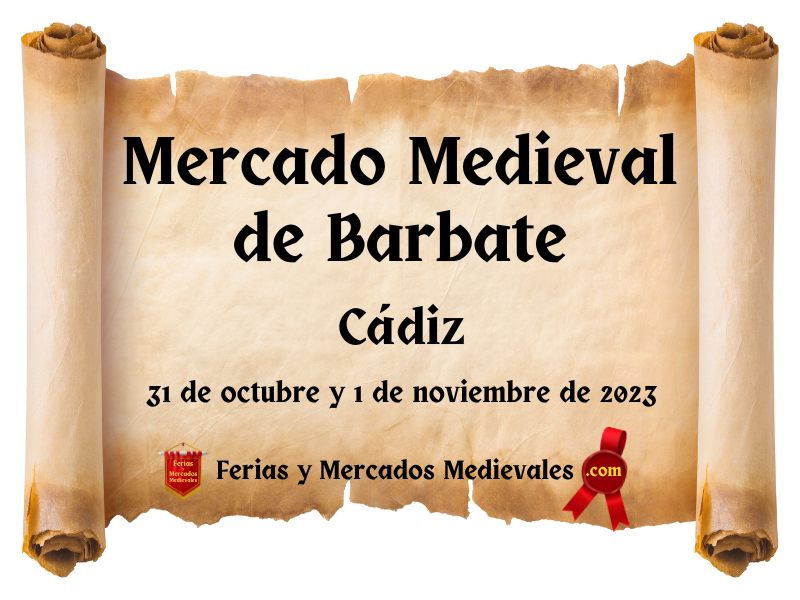 Mercado Medieval de Barbate (Cádiz) 2023
