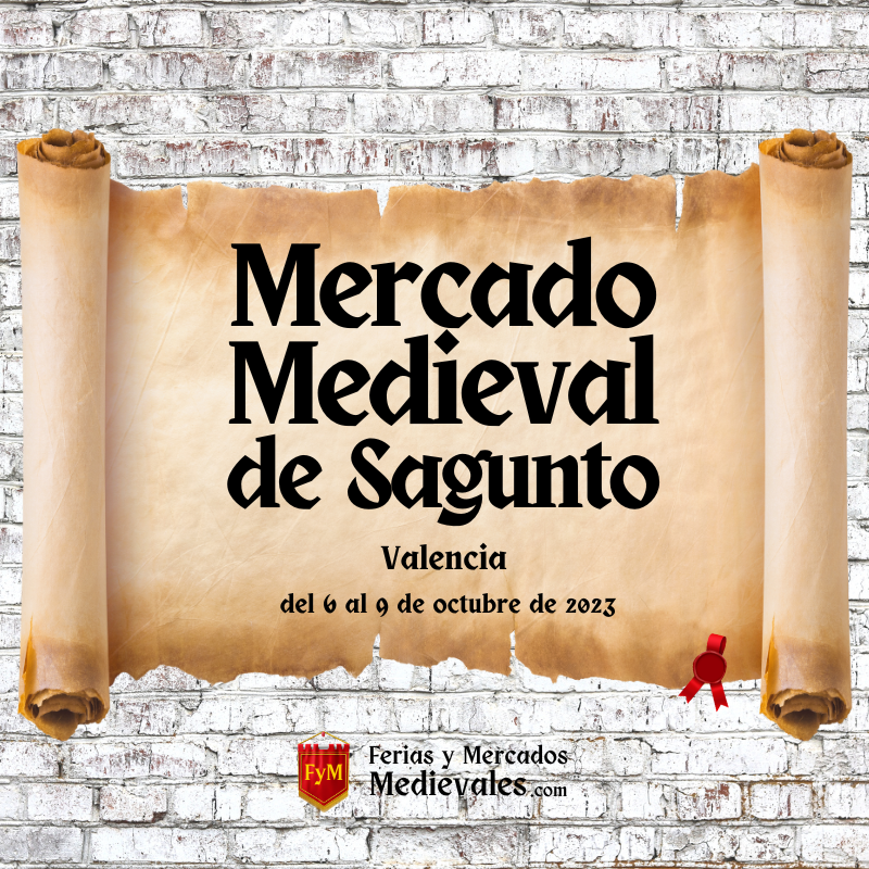 Mercado Medieval de Sagunto (Valencia) 2023
