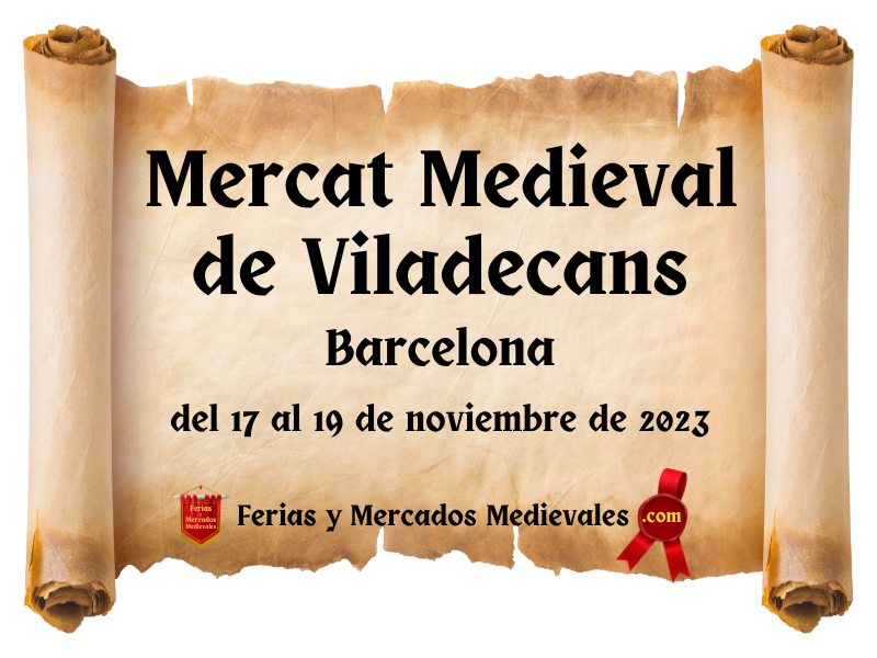 Mercat Medieval de Viladecans (Barcelona) 2023