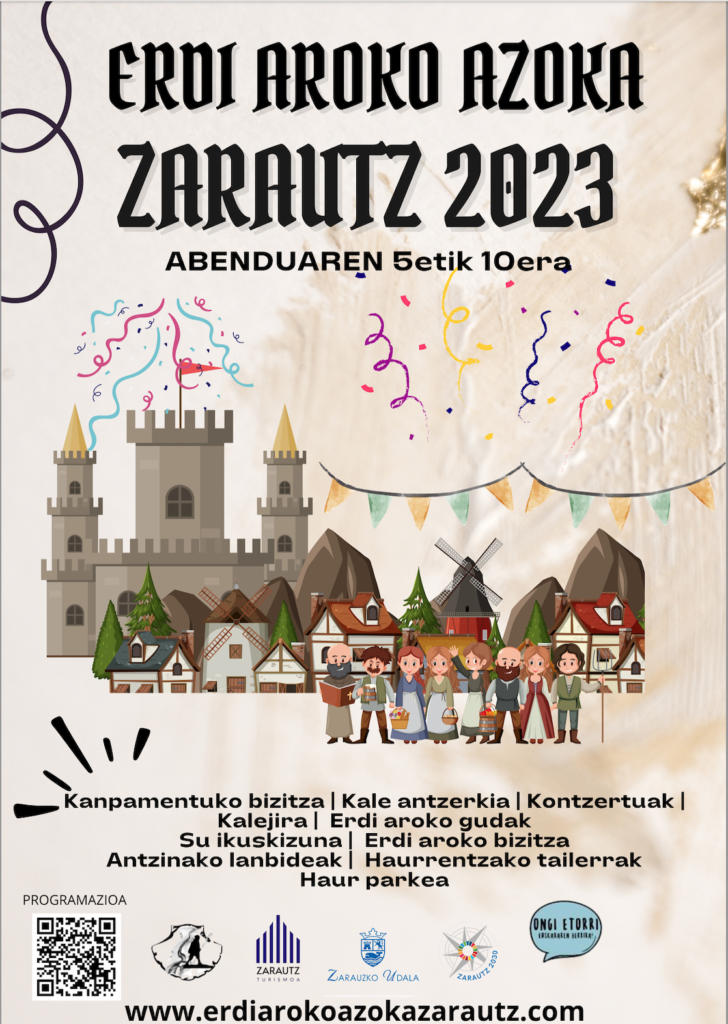 Feria Medieval en Zarautz (Gipuzkoa) 2023
