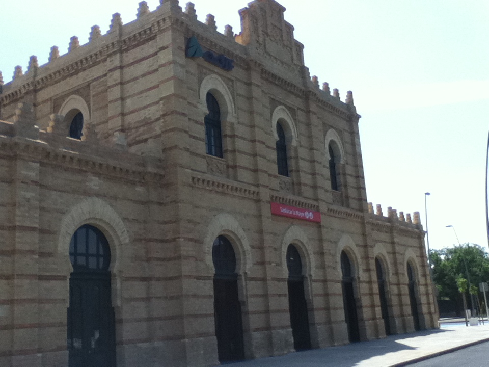 Estación de Sanlúcar La Mayor (Sevilla)