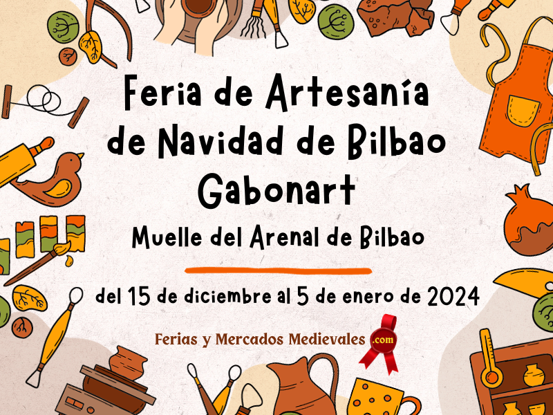 Feria de Artesanía de Navidad de Bilbao · Gabonart 2023