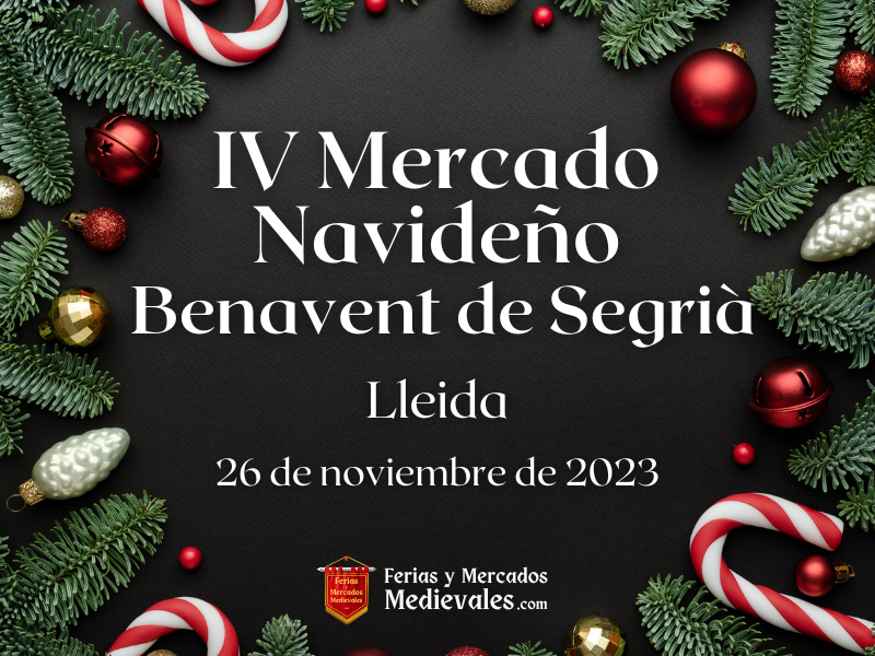 IV Mercado Navideño de Benavent de Segrià (Lleida) 2023