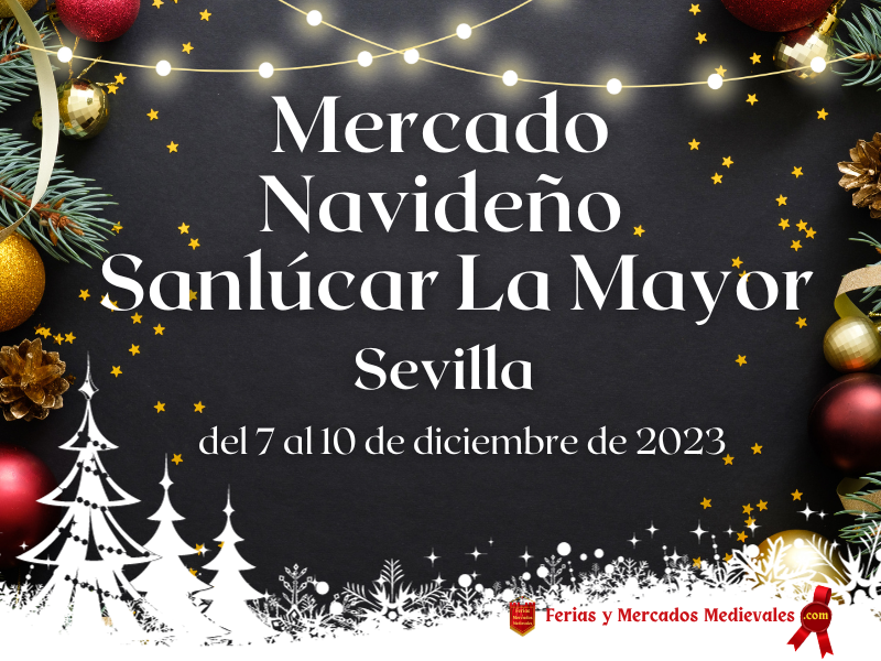 Mercado Navideño de Sanlúcar La Mayor (Sevilla) 2023