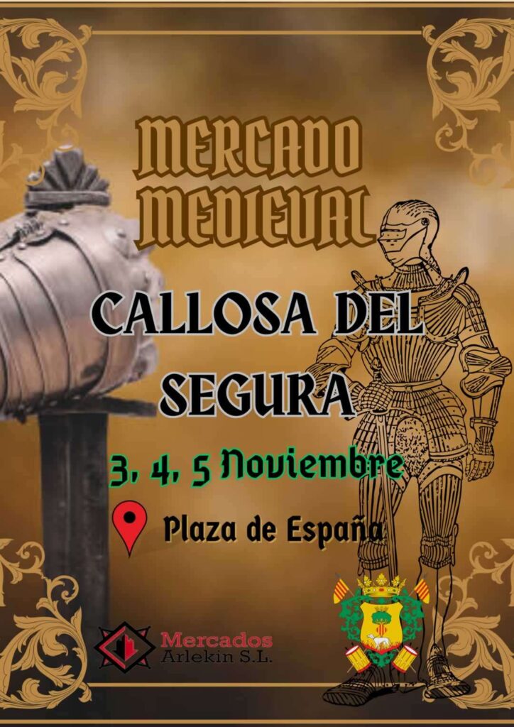 Cartel del Mercado Medieval de Callosa del Segura (Alicante) 2023
