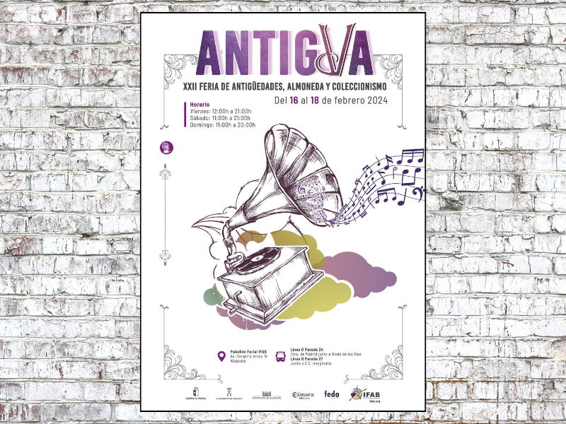 Antigua - XXII Feria de Antigüedades, Almoneda y Vintage de Albacete 2024