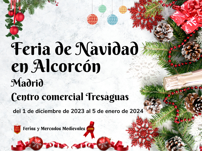 Feria de Navidad en Alcorcón (Madrid) 2023