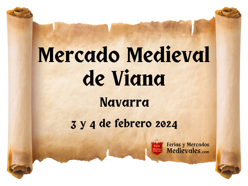 Mercado Medieval de Viana (Navarra) 2024