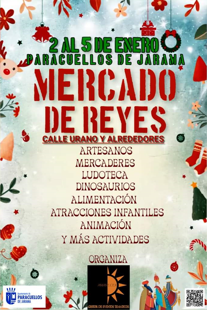 Mercado de Reyes en Paracuellos de Jarama (Madrid) 2024