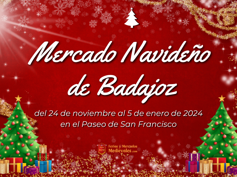 Mercado Navideño de Badajoz 2023