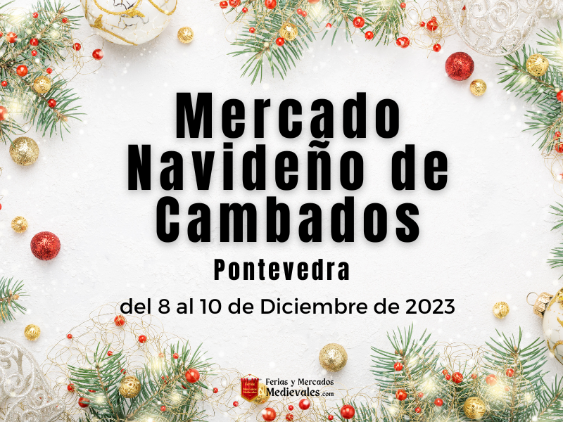 Mercado Navideño de Cambados (Pontevedra) 2023
