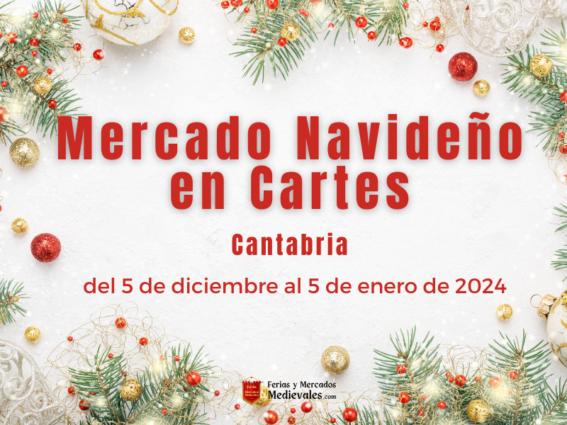 Mercado Navideño en Cartes (Cantabria) 2023