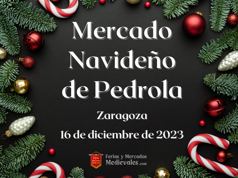 Mercado de Navidad de Pedrola (Zaragoza) 2023