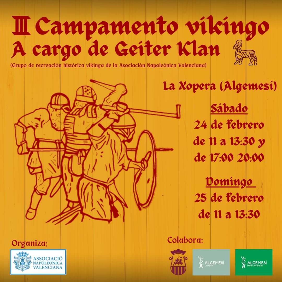 III Campamento Vikingo de Algemesí (Valencia) 2024